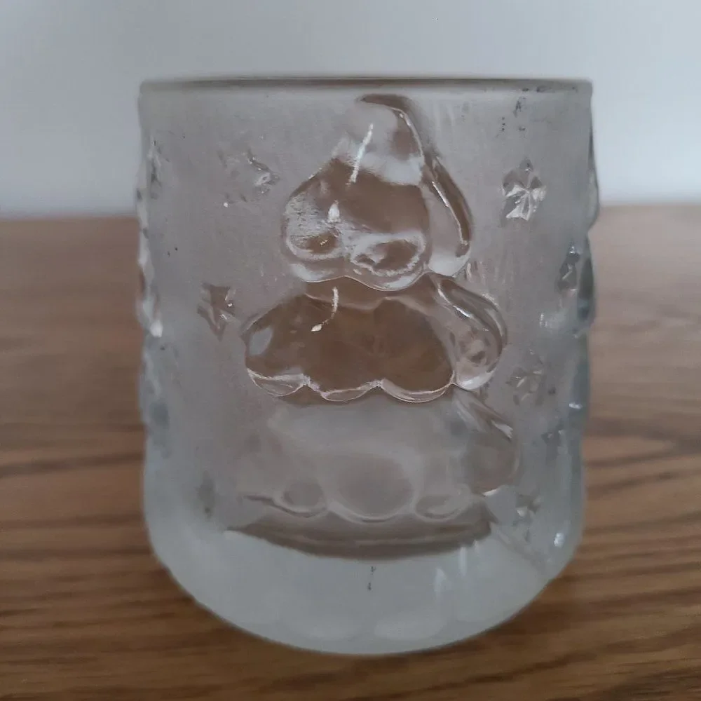 Vintage textured glass